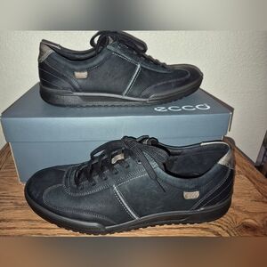 New In Box, ECCO Fraser Sneaker,  Black,  Size 44, U.S. Size  10-10.5